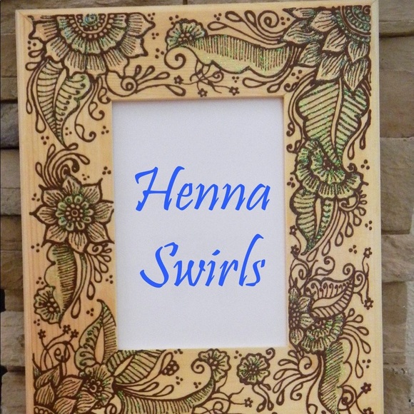 Other - Wooden Frame with Unique Design, New
